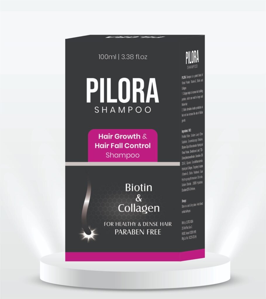 Hair Growth & Hair Fall Control Biotin & Collagen Formula Boosts keratin production for stronger roots Helps reduce hair fall & stimulates growth Supports thicker, denser & healthier hair